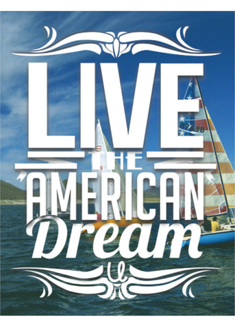 Sail Boat Preppy American Dream Lifestyle