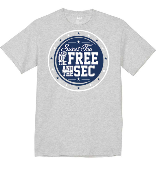 Grey Sec Football America T-Shirt