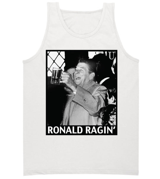 American Pride Ronald Reagan Tank Top