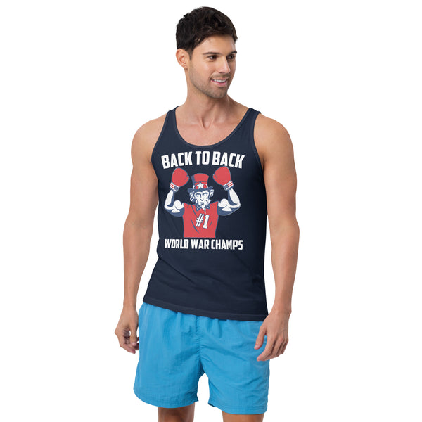 Uncle Sam 'Back to Back World War Champs' Tank Top