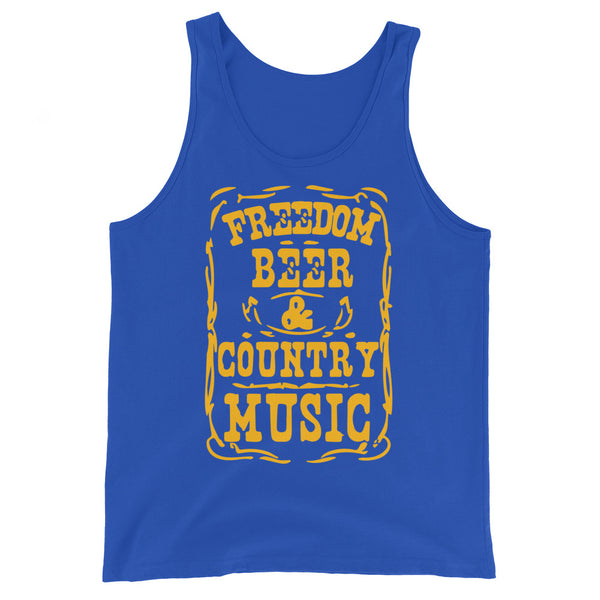'Freedom, Beer & Country Music' Tank Top