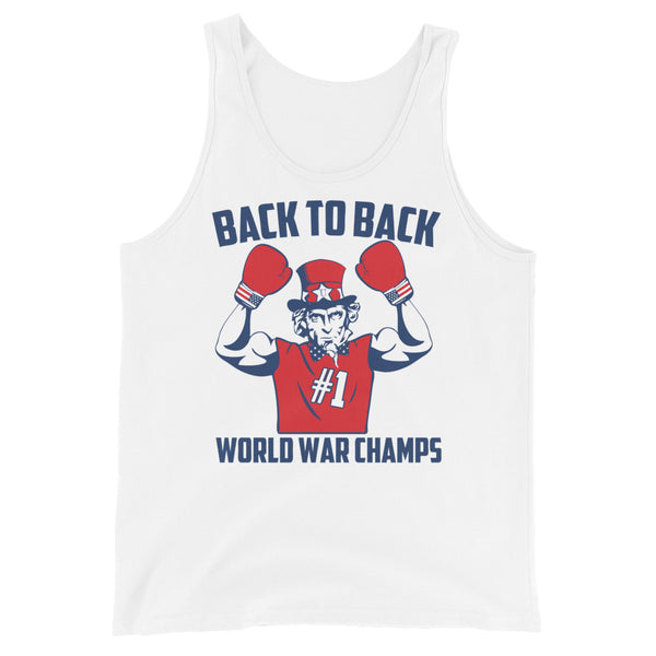 Uncle Sam 'Back to Back World War Champs' Tank Top