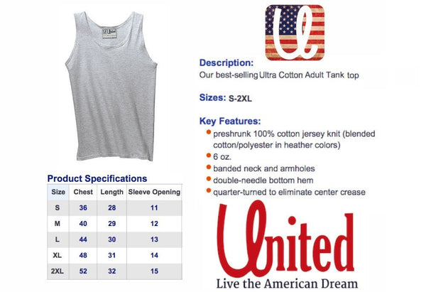 Skiing 'Live the American Dream' Tank Top