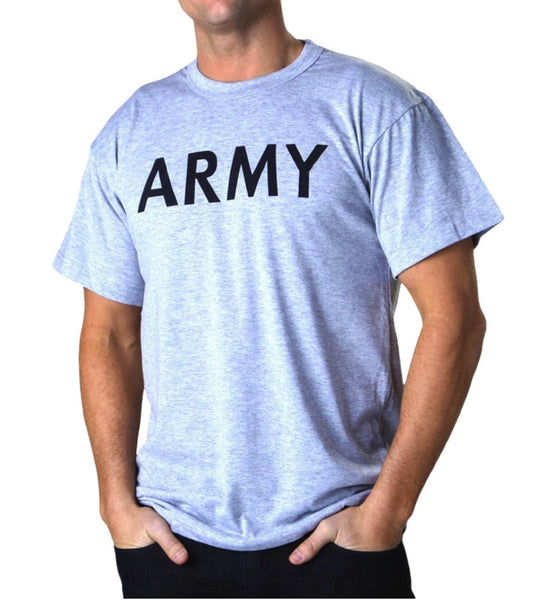 Casual Grey Army T-Shirt