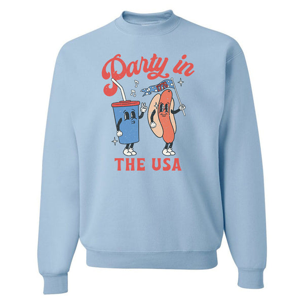 Party In The USA Crewneck Sweatshirt