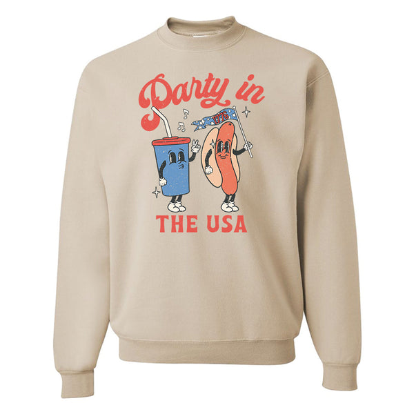 Party In The USA Crewneck Sweatshirt