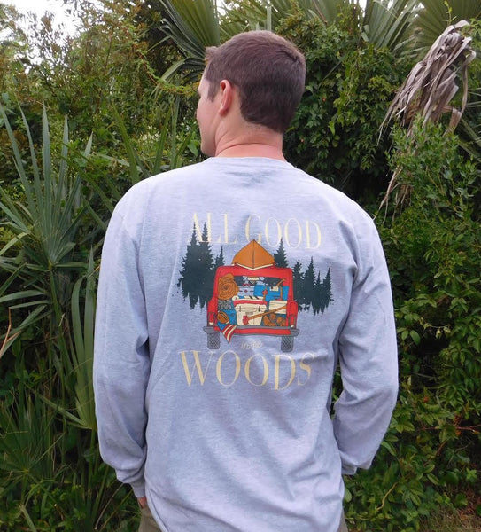 'All Good in the Woods' Long Sleeve Tee