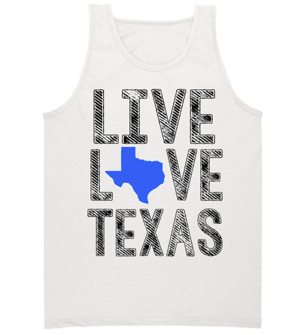 Tank Top 'Live, Live, Texas'