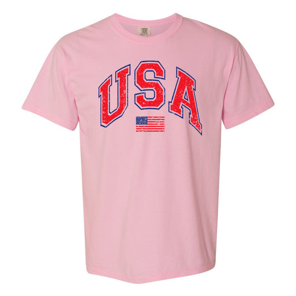 'Distressed USA' T-Shirt