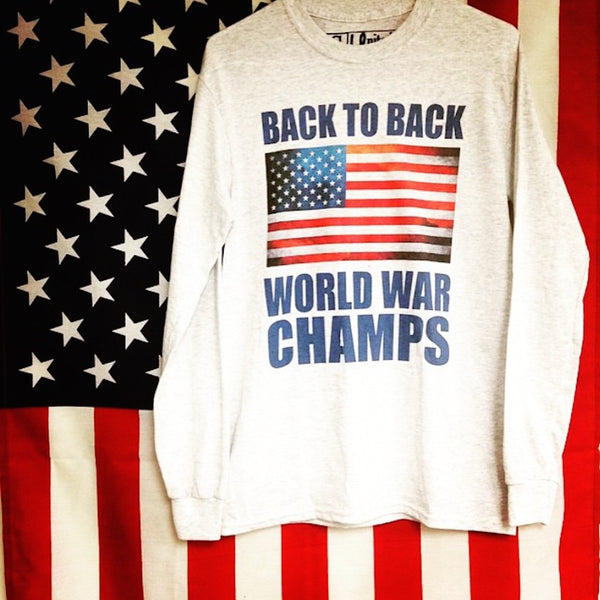American Flag and United Long Sleeve