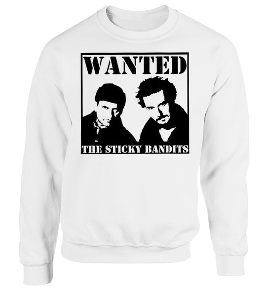 Wanted-Sticky Bandits-Home Alone Sweatshirt