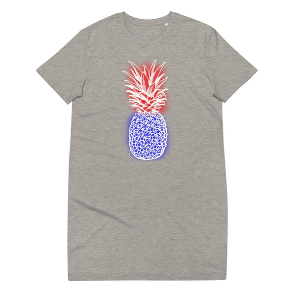 'Patriotic Pineapple' T-Shirt Dress